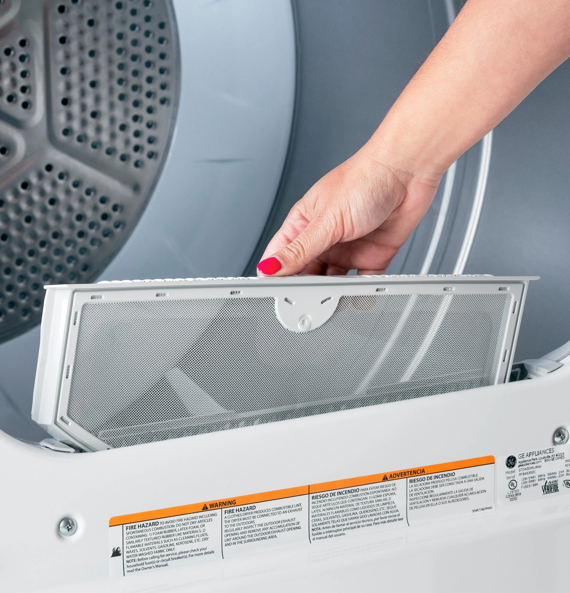 Hotpoint HTX26GASWWW Hotpoint 6.2 Cu. Ft. Capacity Gas&#X00A0;Dryer&#X00A0;With Up To 120 Ft. Venting And Shallow Depth&#X200B;