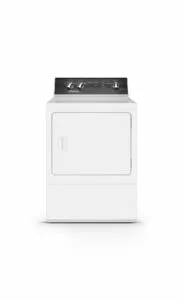 Huebsch 27" Top Load Matching Gas Dryer 4 Cycles - White - DR5102WG