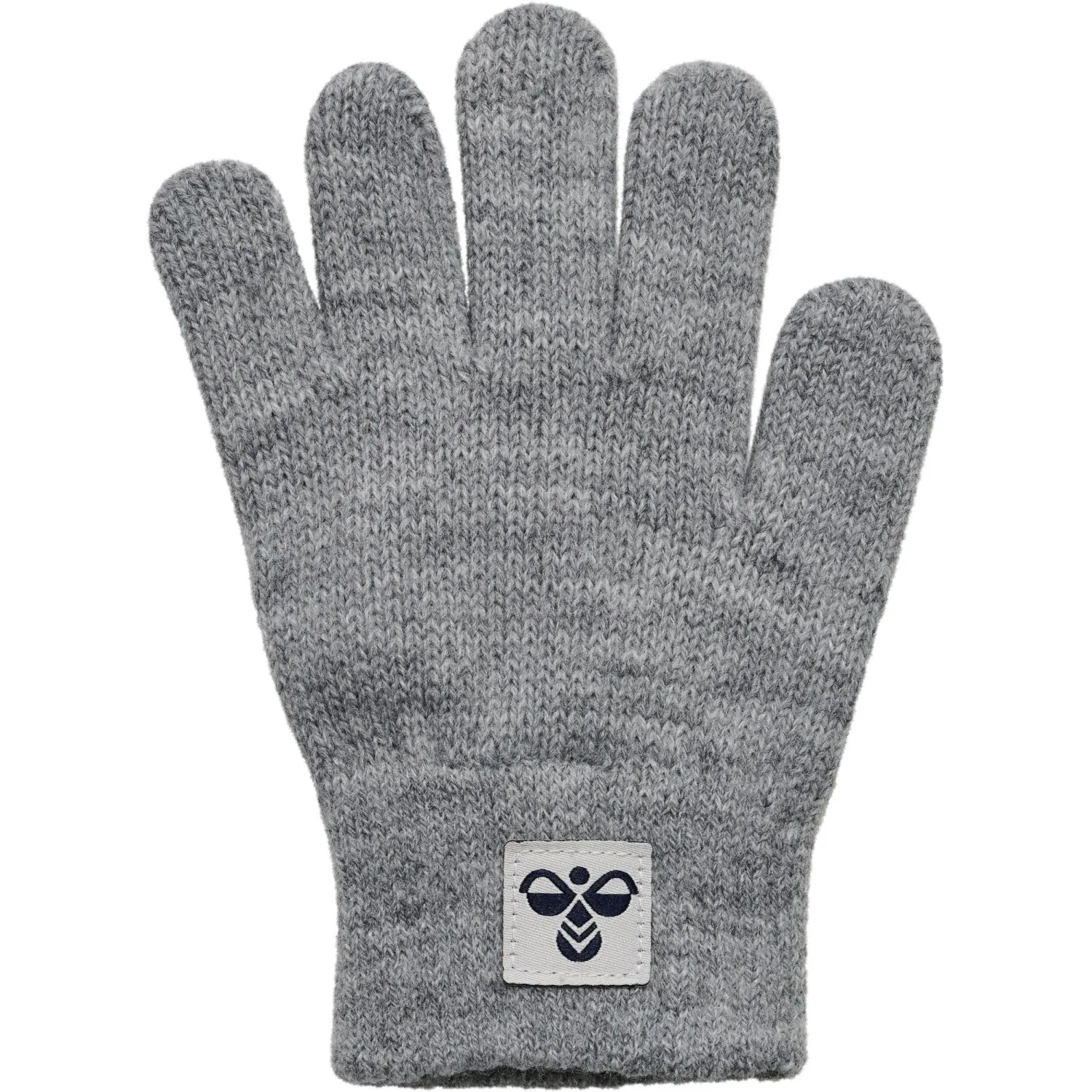 Hot Discount Deal Sweet Deal Inside Hummel Grey Melange Knit Gloves 2-Pack