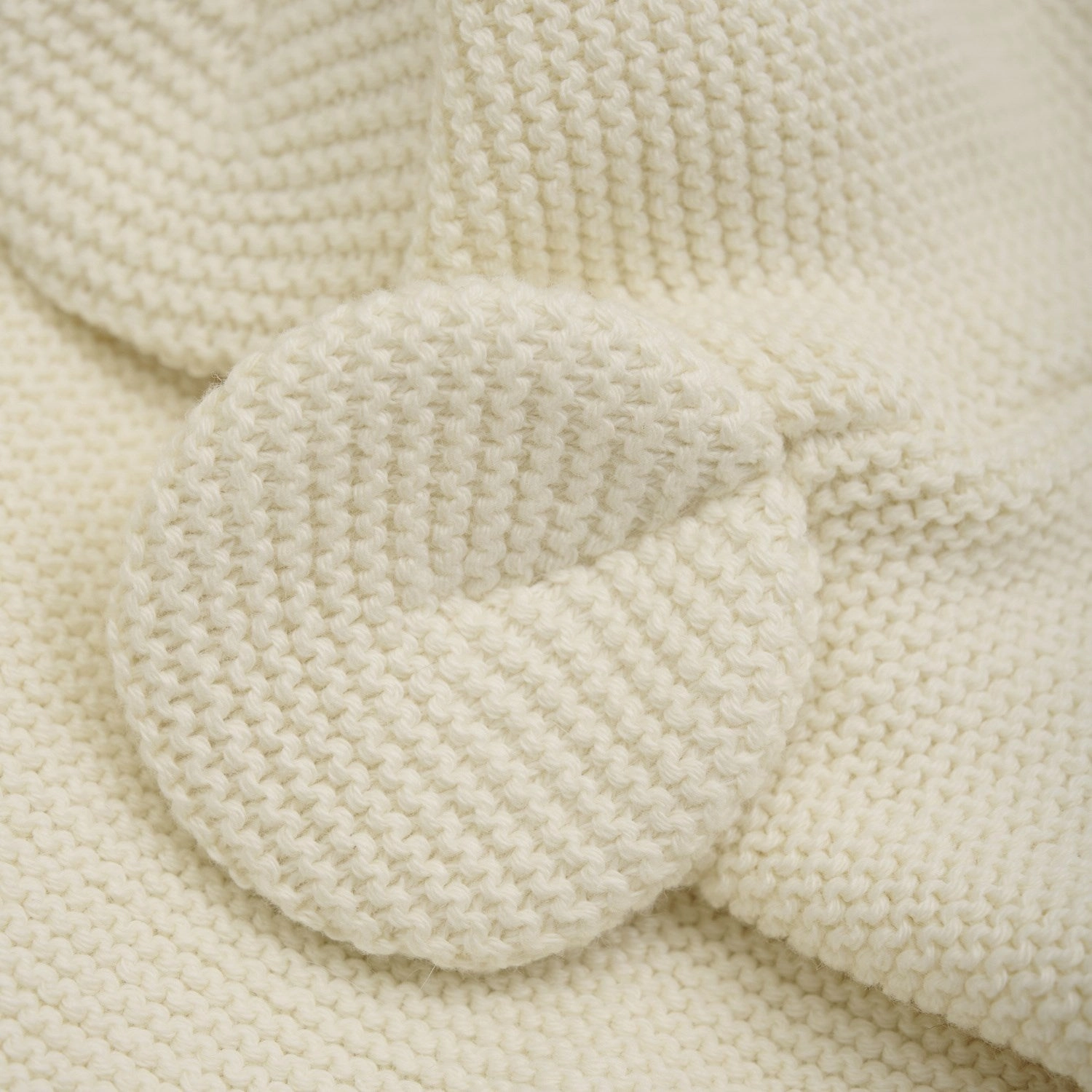 Clearance Event Today Huttelihut Antique White Balaclava Knit W. Ears