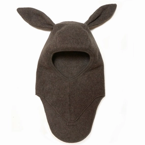 Huttelihut Balaclava Ears Cotton Fleece Bunbun Cot Brown Dont Miss These Savings
