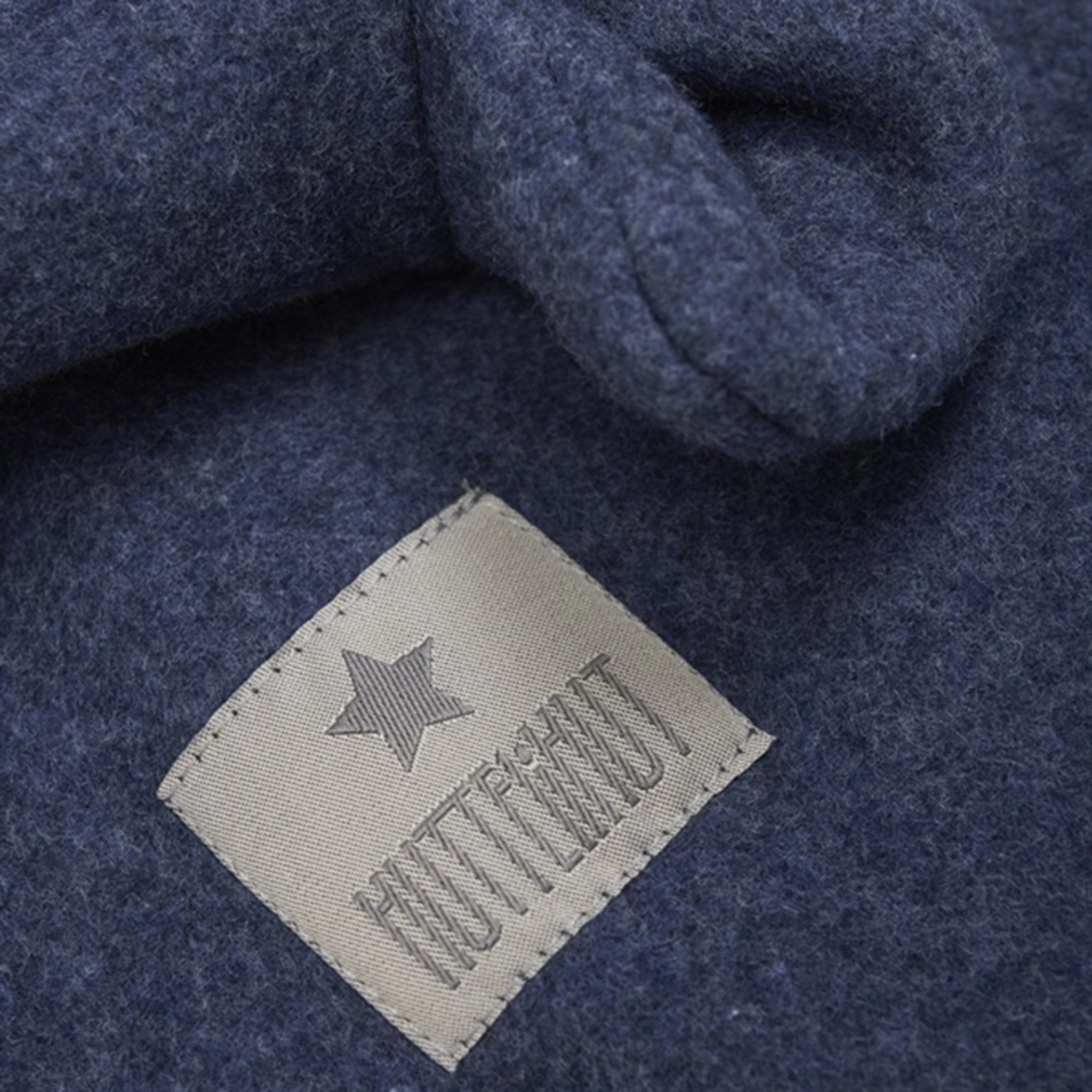 Huttelihut Balaclava Ears Cotton Fleece Navy Melange Limited Time Discount