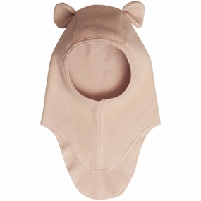 Huttelihut Balaclava Ears Cotton Fleece Teddy Cot Dusty Rose Grab Your Deal Today