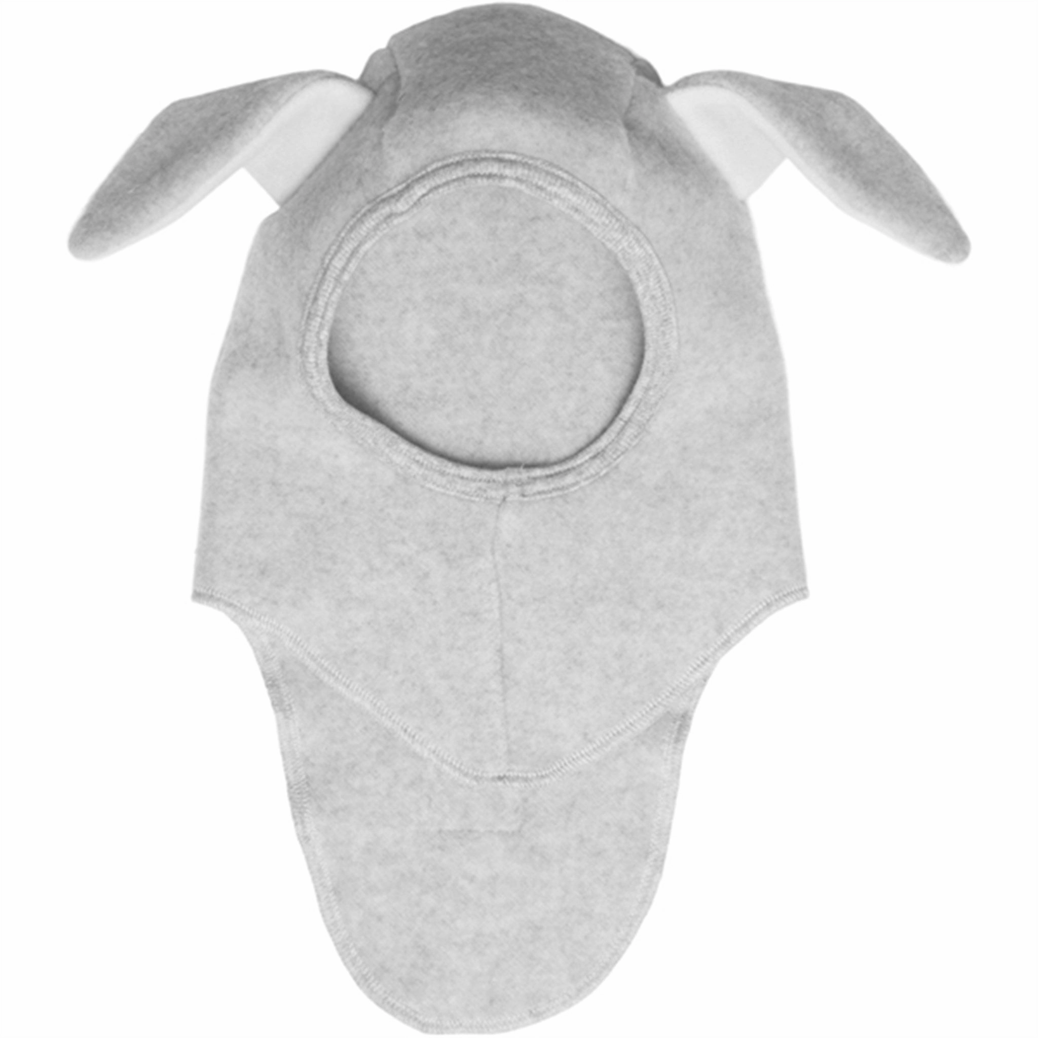 Last Chance Offer Huttelihut Balaclava Ears Soft Wool Mini Hare Light Grey Melange