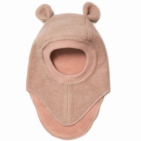 Todays Best Deal Clearance Sale Now Huttelihut Balaclava Ears Soft Wool Plys Rose Melange