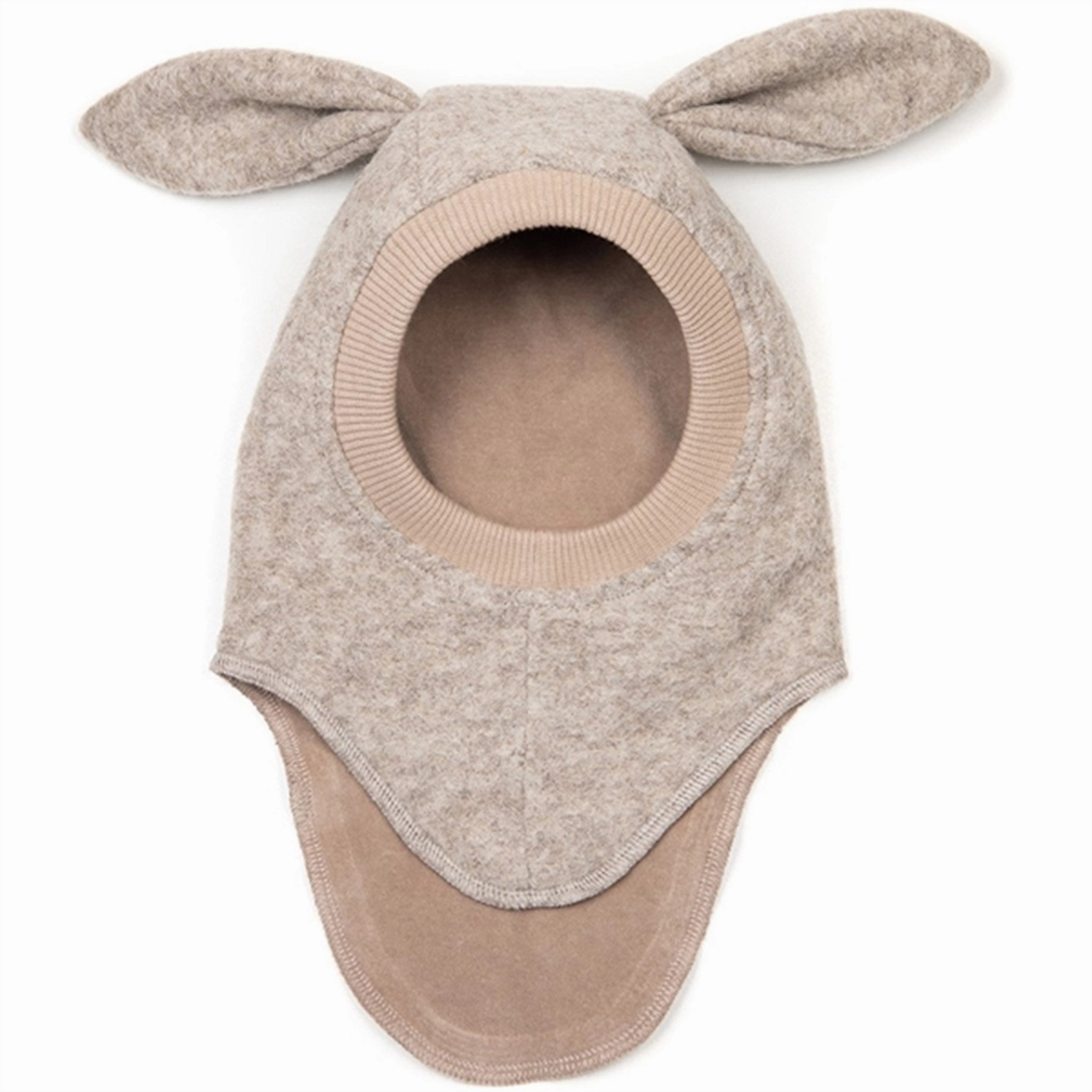 Huttelihut Balaclava Ears Wool Bunny Camel Shop & Grab Offer