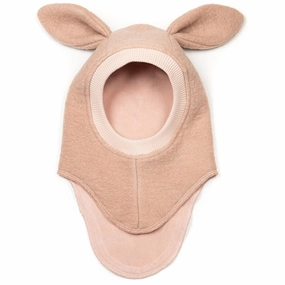Price Drop Alert Huttelihut Balaclava Ears Wool Bunny Dusty Rose
