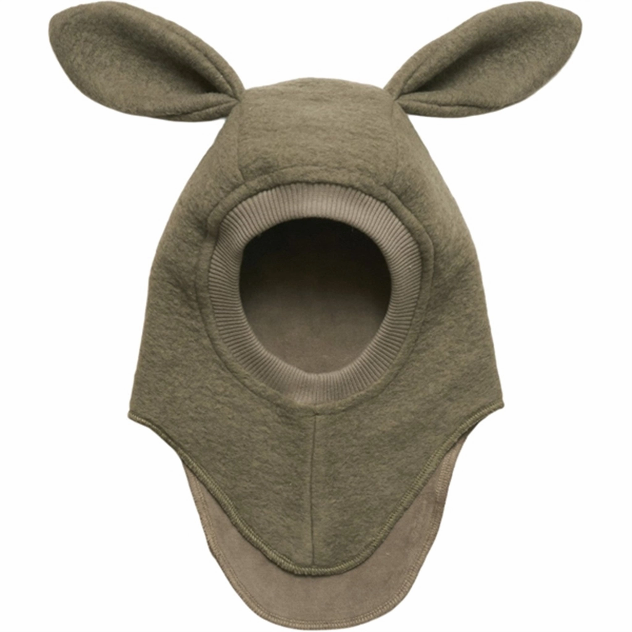 Limited Time Steal Grab It Now Huttelihut Balaclava Ears Wool Bunny Green Olive