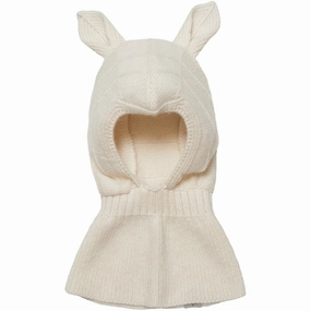 Huttelihut Balaclava Ears Wool Knit Off-White Hot Offer Frenzy