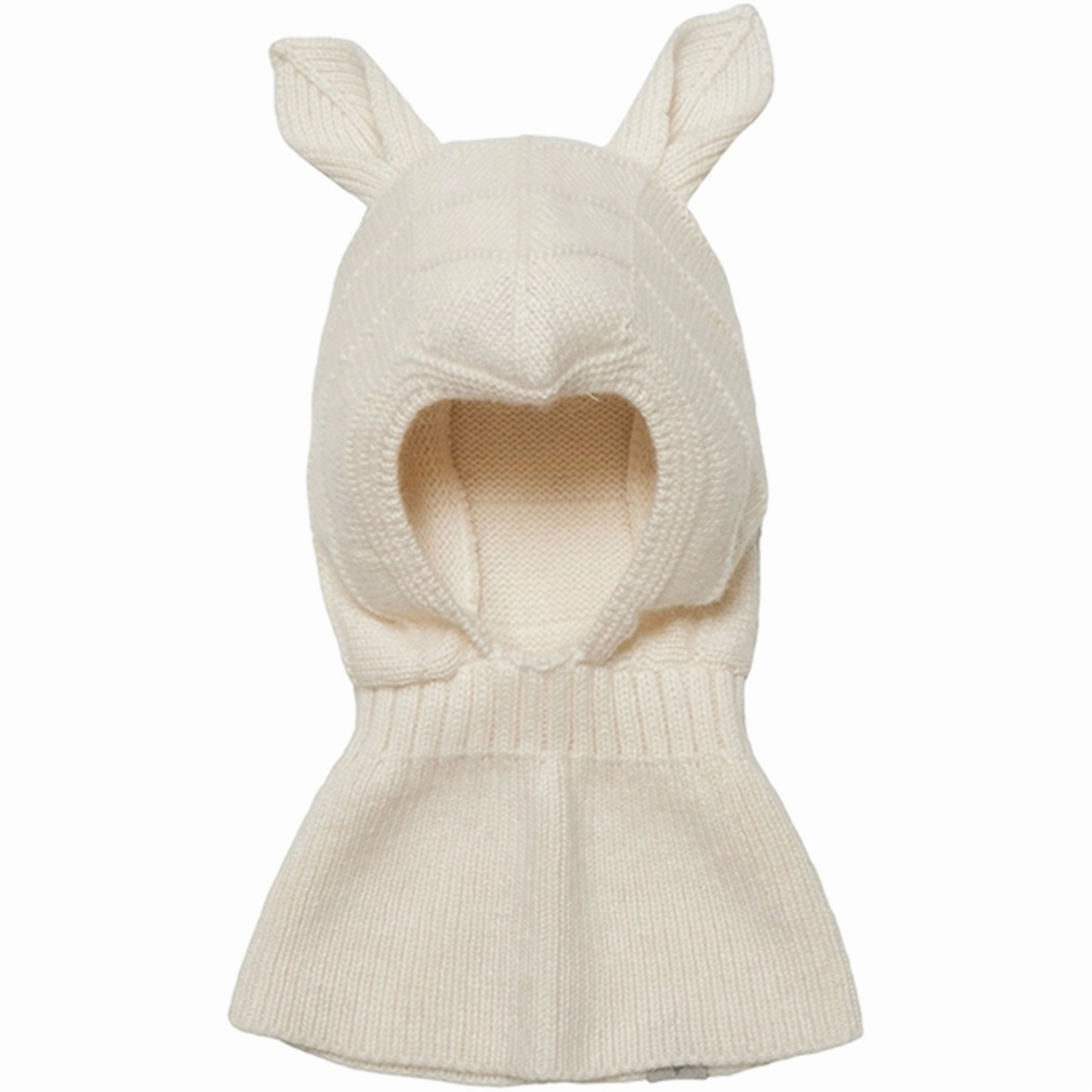 Huttelihut Balaclava Ears Wool Knit Off-White Hot Offer Frenzy