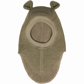 Huttelihut Balaclava Ears Wool Plys Green Olive Grab It Fast Hot Offer Event