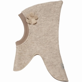 Huttelihut Balaclava Flower Wool Sand Big Clearance Event
