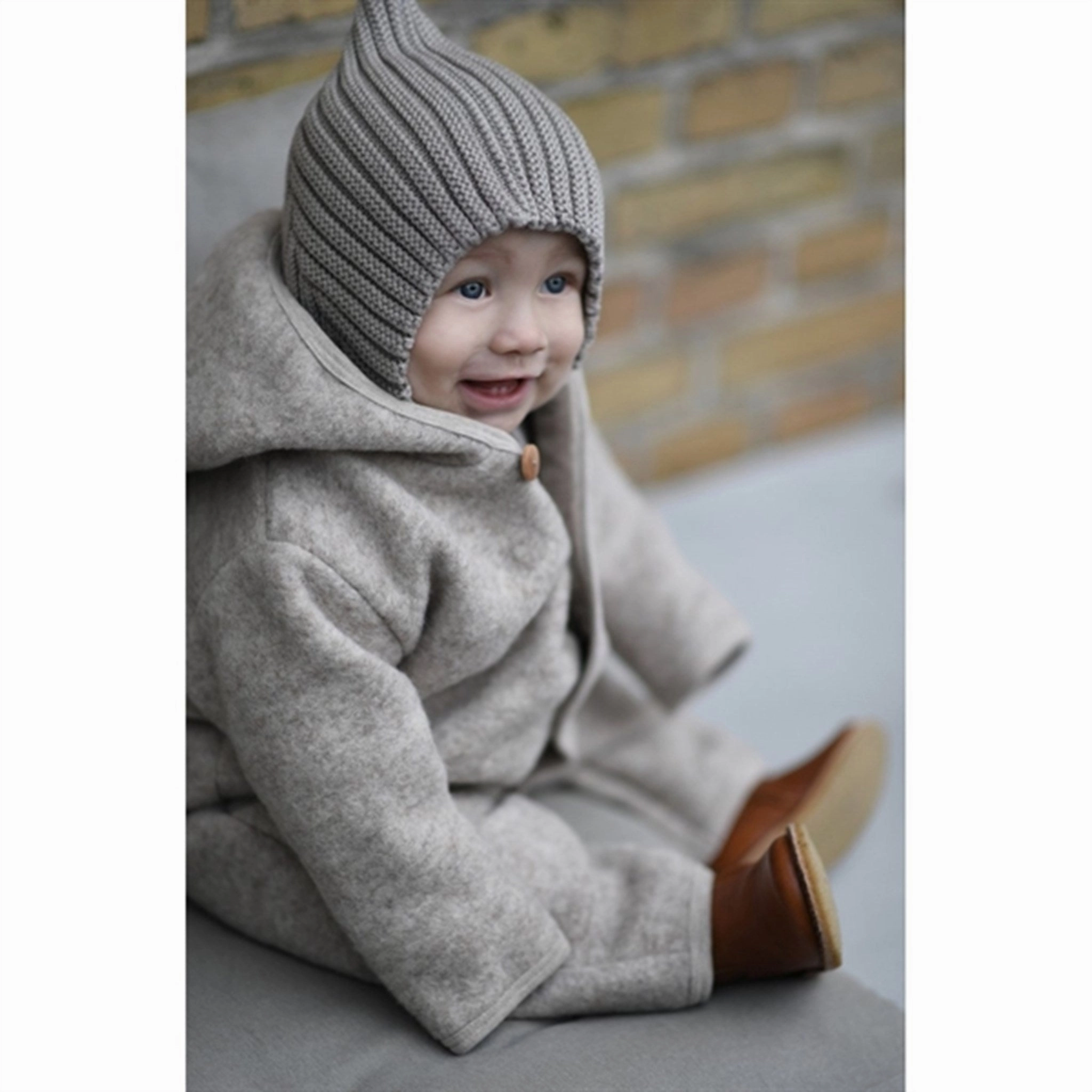 Special Savings Today Huttelihut Balaclava Pixie Wool Knit Pixie Camel