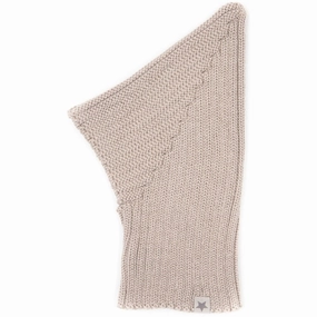 Save Big Today Gift Sale Event Huttelihut Balaclava Pixie Wool Knit Pixie Camel