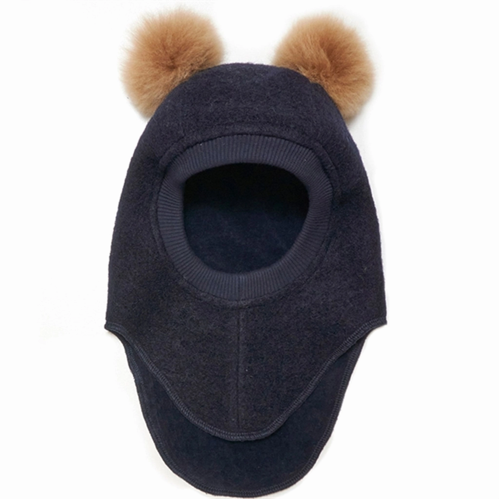 Huttelihut Balaclava W. Alpaca Pompoms Big Bear Dark Navy Limited Time Discount Mega Savings Now