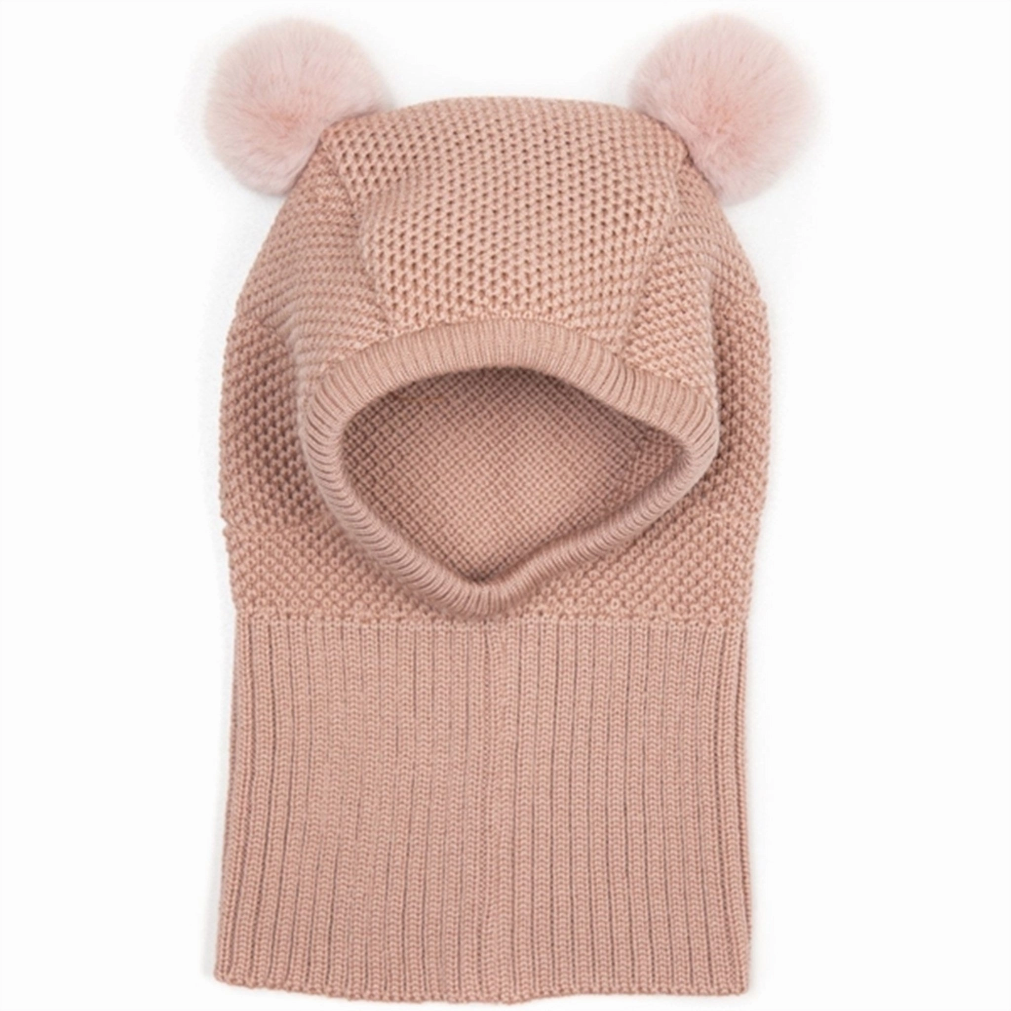 Huttelihut Balaclava Wool Knit Windstop Wooly Dusty Rose Dont Miss This Steal Limited Time Discount