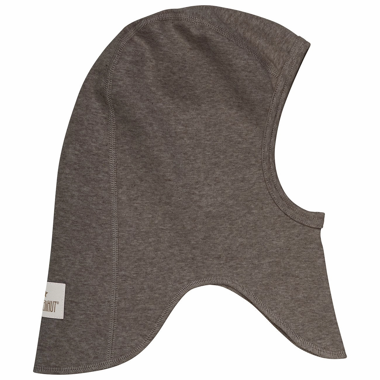 Grab It Before Gone Shop the Best Deals Huttelihut Brown Melange Balaclava Cotton Rib