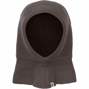 Huttelihut Brown Melange Balaclava Wool Knit Windstop Special Savings Today