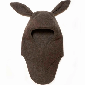 Huttelihut Bunbun Balaclava Cotton Fleece W. Rabbit Ears Brown Price Drop Frenzy Sweet Deal Today
