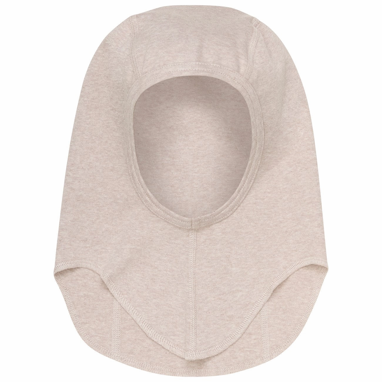Huttelihut Camel Melange Balaclava Cotton Rib Special Online Offer