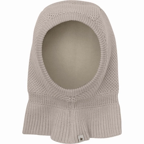 Flash Pick Today Last Chance Offer Huttelihut Camel Melange Balaclava Wool Knit Windstop