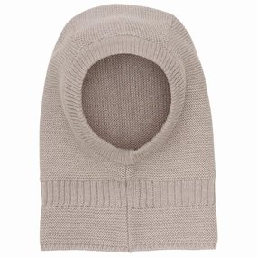 Huttelihut Camel Melange Balaclava Wool Knit Windstop Must-Have Deals