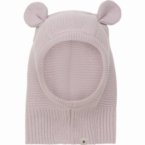 Huttelihut Cloud Gray Balaclava Knit W. Ears Steal Todays Offer