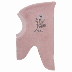 Huttelihut Fawn Balaclava Flower Emb. Wool Hot Offer Frenzy Limited Time Offer!