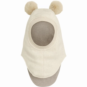 Huttelihut Light Beige Melange Balaclava X Luksusbaby Todays Special Picks Sale Ending Soon