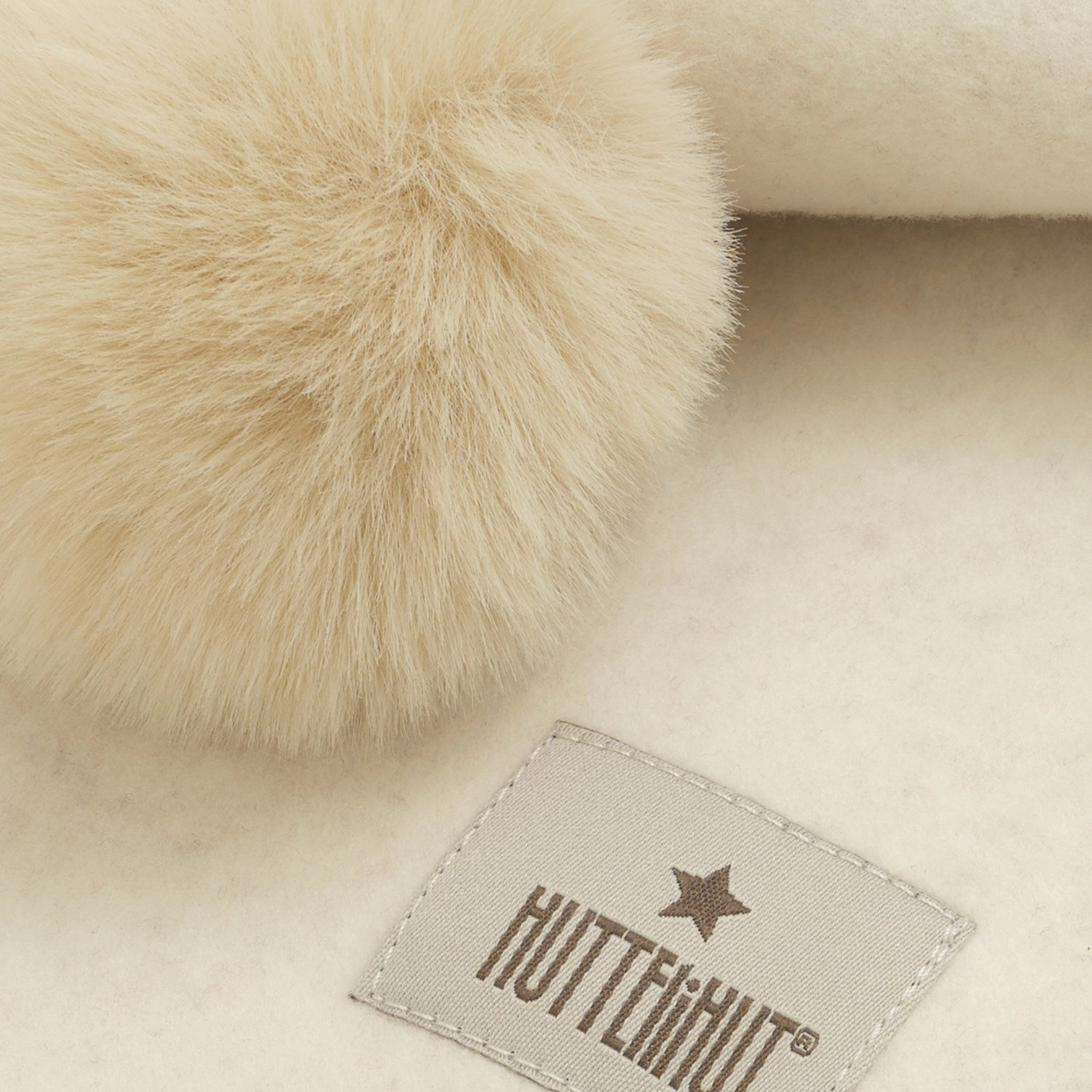 Hot Pick Online Huttelihut Light Beige Melange Balaclava X Luksusbaby