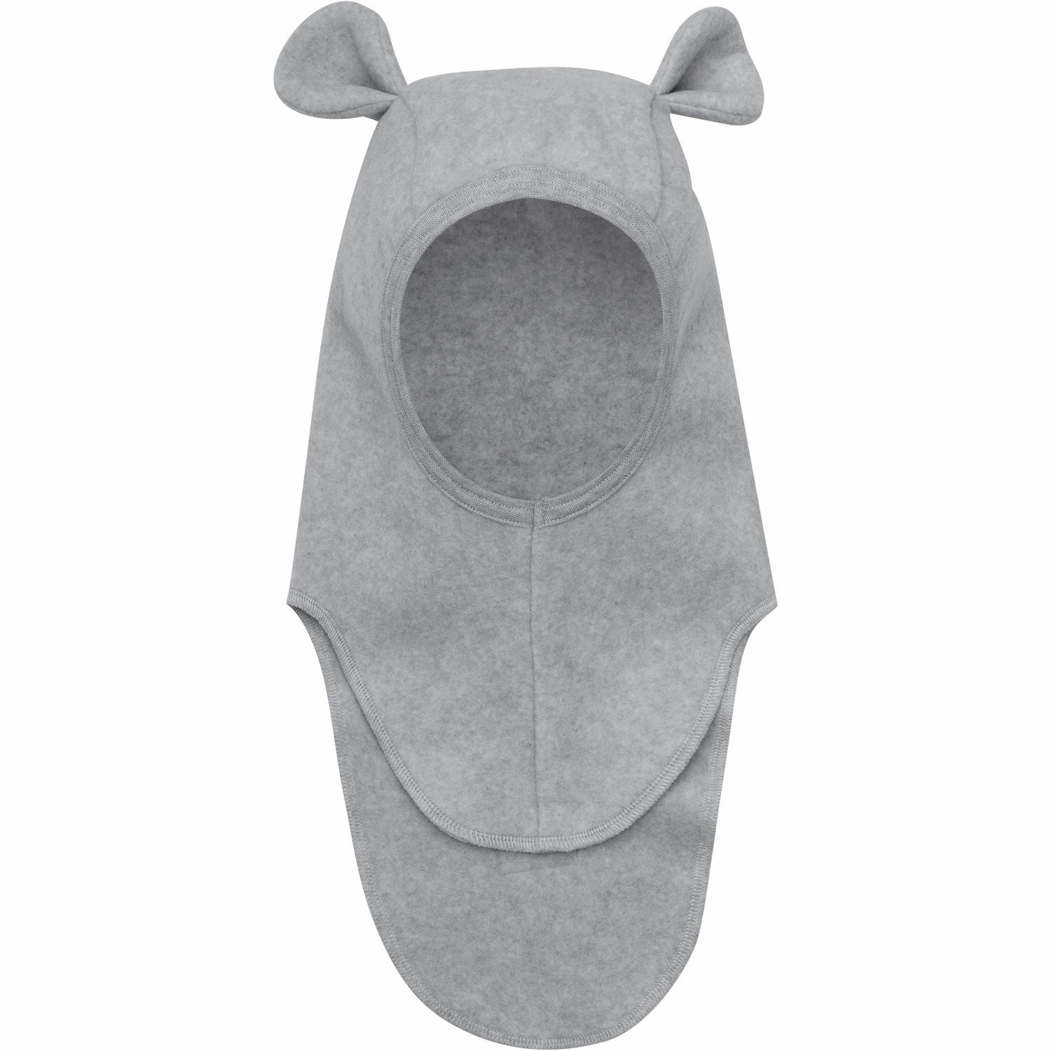 Hot Deal Alert Huttelihut Light Grey Melange Balaclava Ears Cotton Fleece