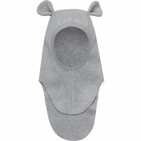 Hot Deal Alert Huttelihut Light Grey Melange Balaclava Ears Cotton Fleece