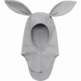 Flash Deal Alert Shop the Savings Now Huttelihut Light Grey Melange Balaclava Ears Cotton Rib