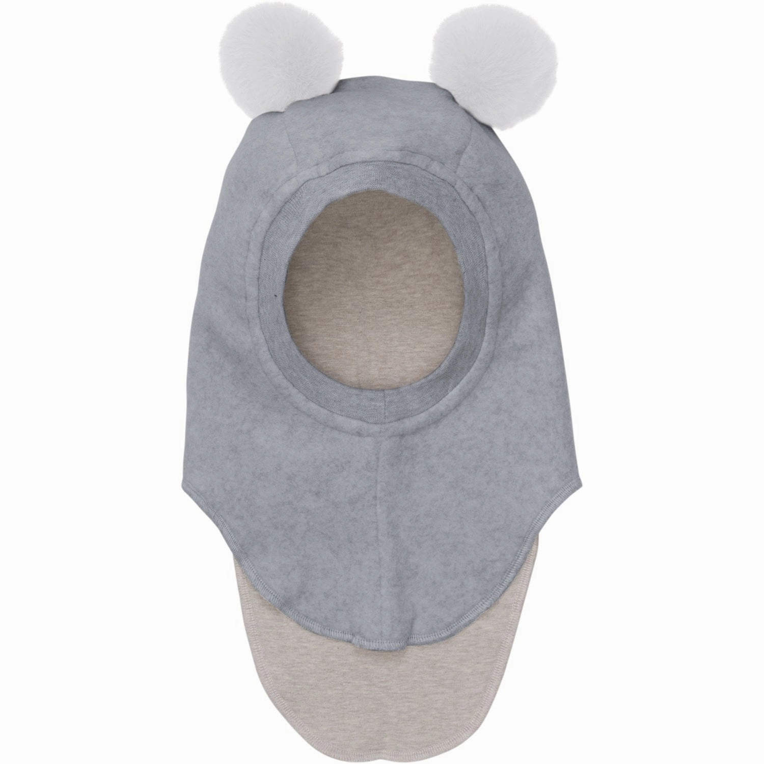 Big Hot Sale Hot Price Drop Huttelihut Light Grey Melange X Luksusbaby Balaclava