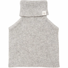 Big Clearance Event Unmissable Deal Today Huttelihut Neck Warmer Wool Knit Light Grey Melange