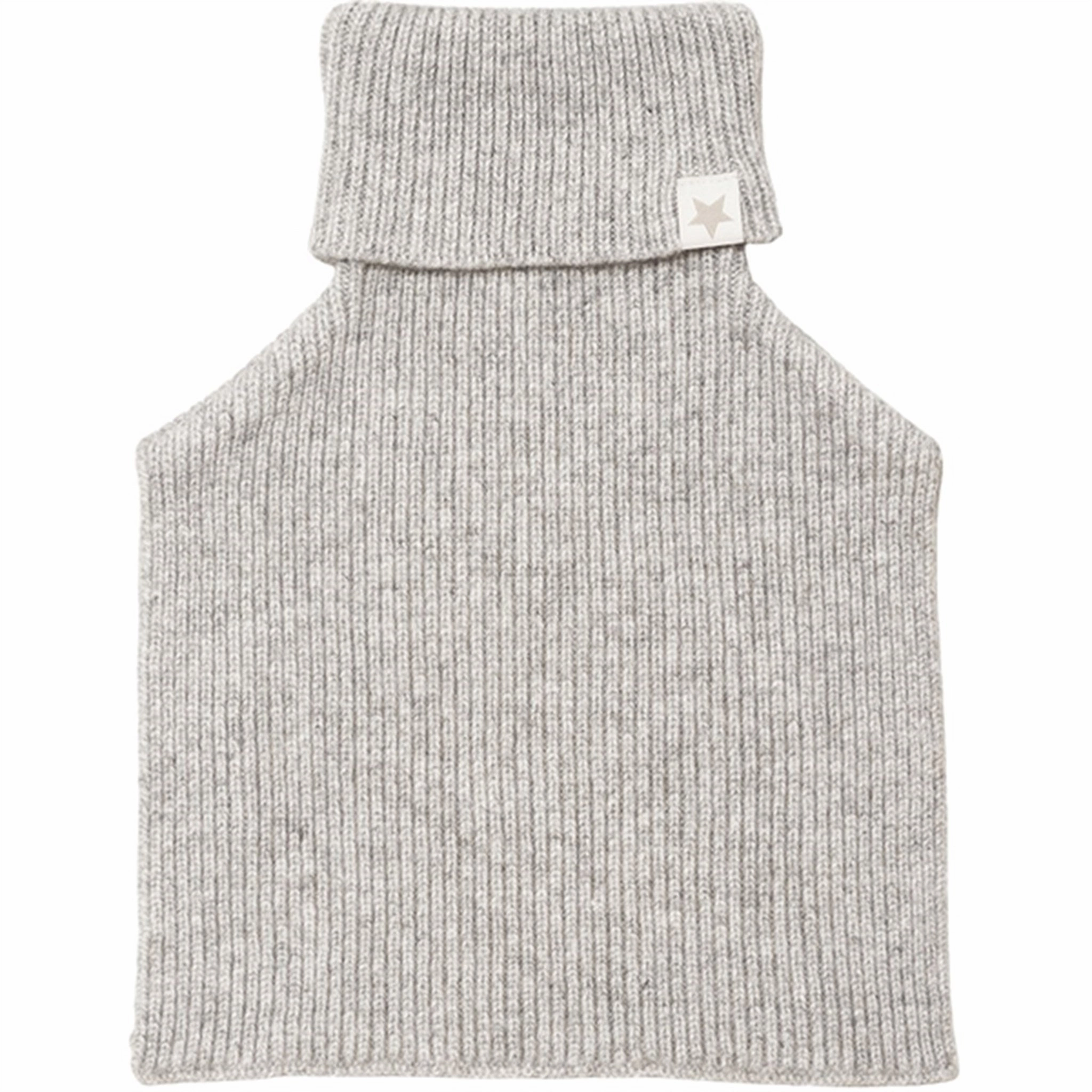Big Clearance Event Unmissable Deal Today Huttelihut Neck Warmer Wool Knit Light Grey Melange