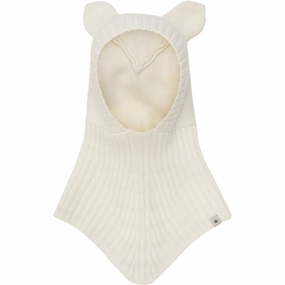 Special Price Today Big Savings Today Huttelihut Off-White Balaclava Ears Wool Knit