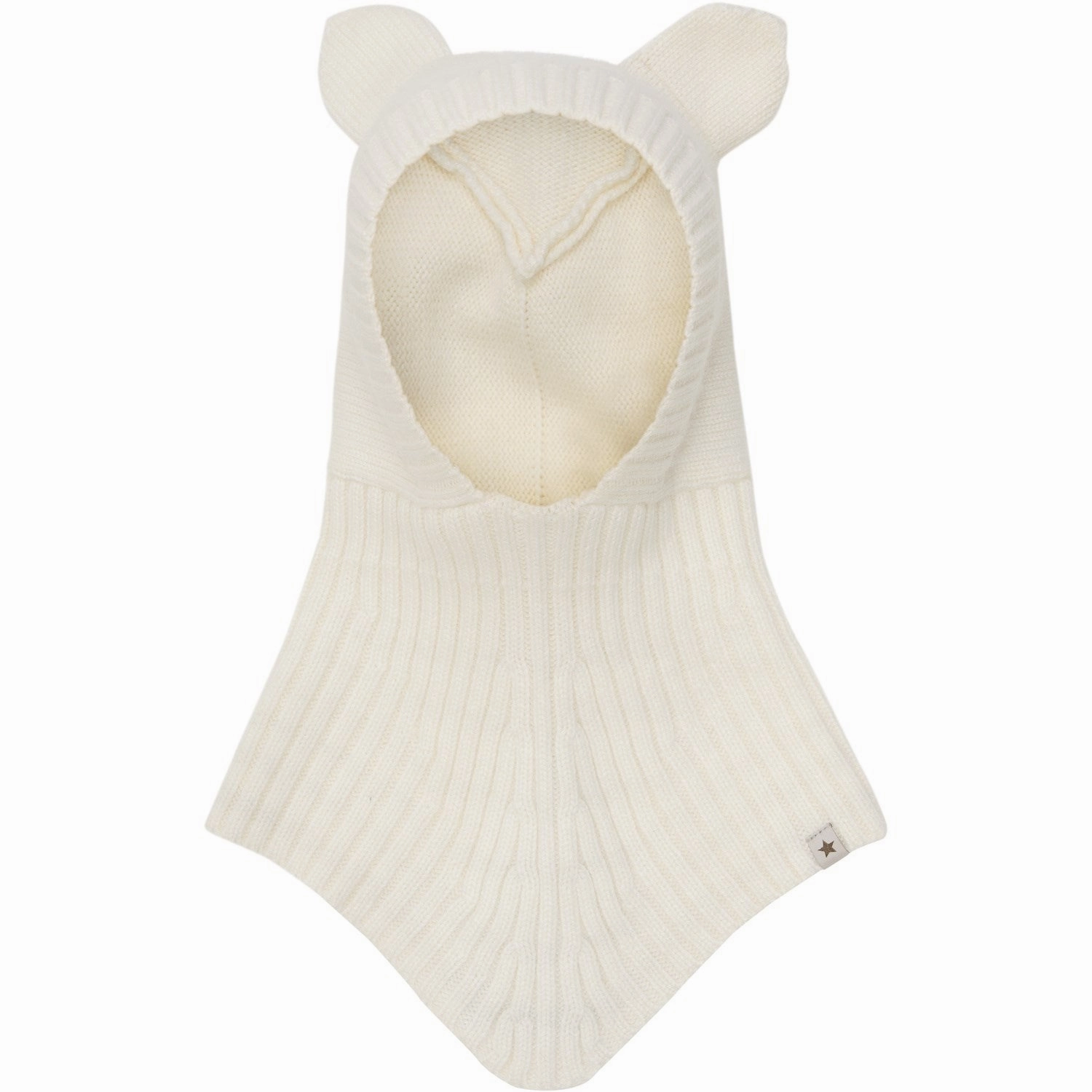 Special Price Today Big Savings Today Huttelihut Off-White Balaclava Ears Wool Knit