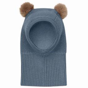 Huttelihut Stormy Weather Balaclava Windstop W. Pompoms Today Only Hot Pick Shop the Best Deals