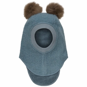 Huttelihut Stormy Weather Balaclava Wool Alpaca Pompoms Dont Miss Out!