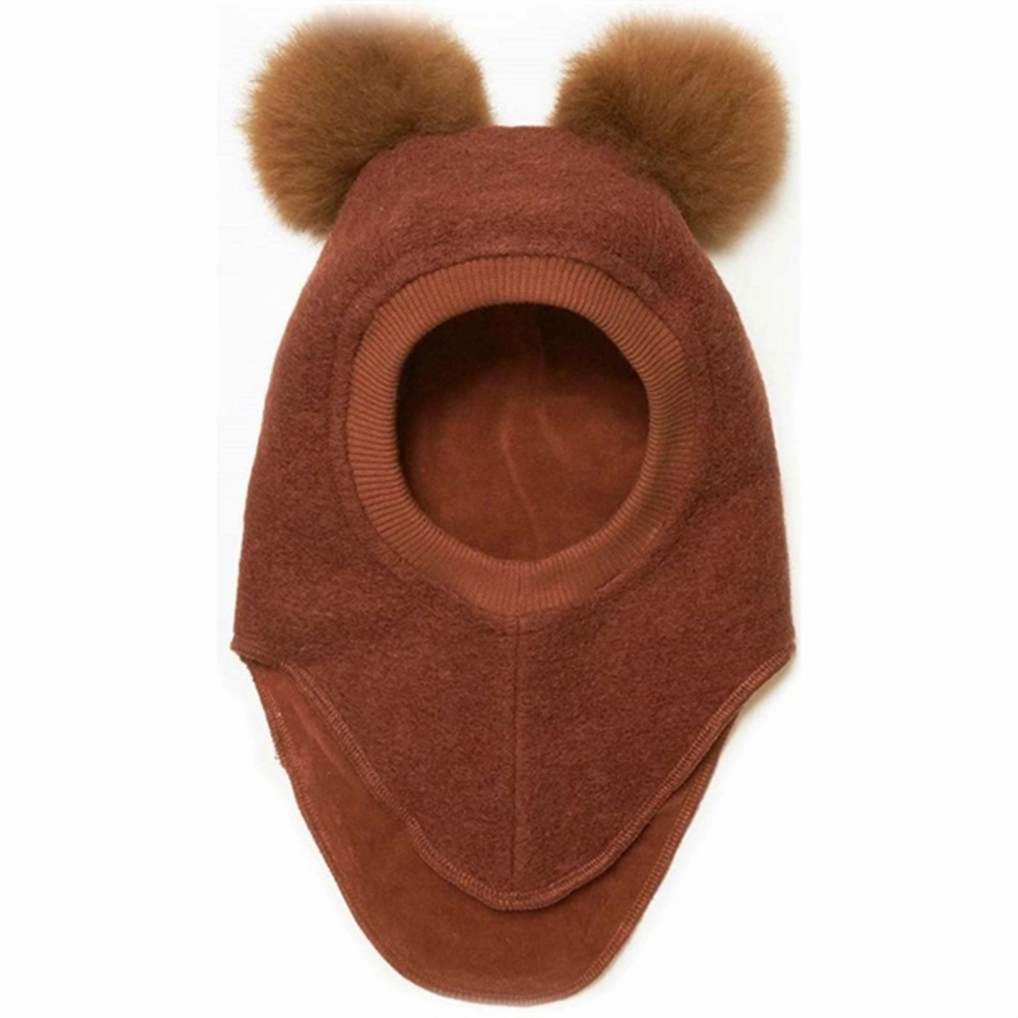 Best Deal Today Sweet Deal Today Huttelihut Wool Big Bear Balaclava Hat Cayenne/Api