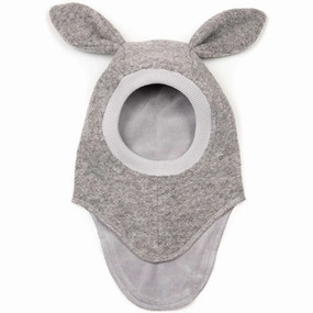 Huttelihut Wool Bunny Balaclava Light Grey Todays Hot Pick Price Drop Today