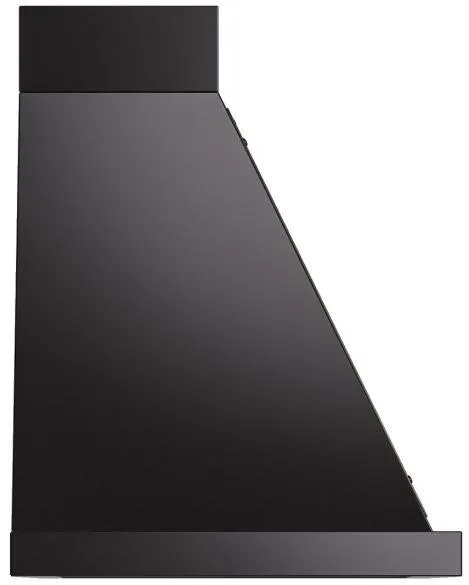 Ilve UANB30BKB Nostalgie 30 Inch Glossy Black Wall Mount Convertible Range Hood