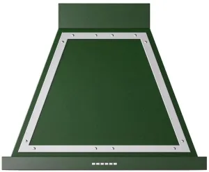 Ilve UANB30EGC Nostalgie 30 Inch Emerald Green Wall Mount Convertible Range Hood