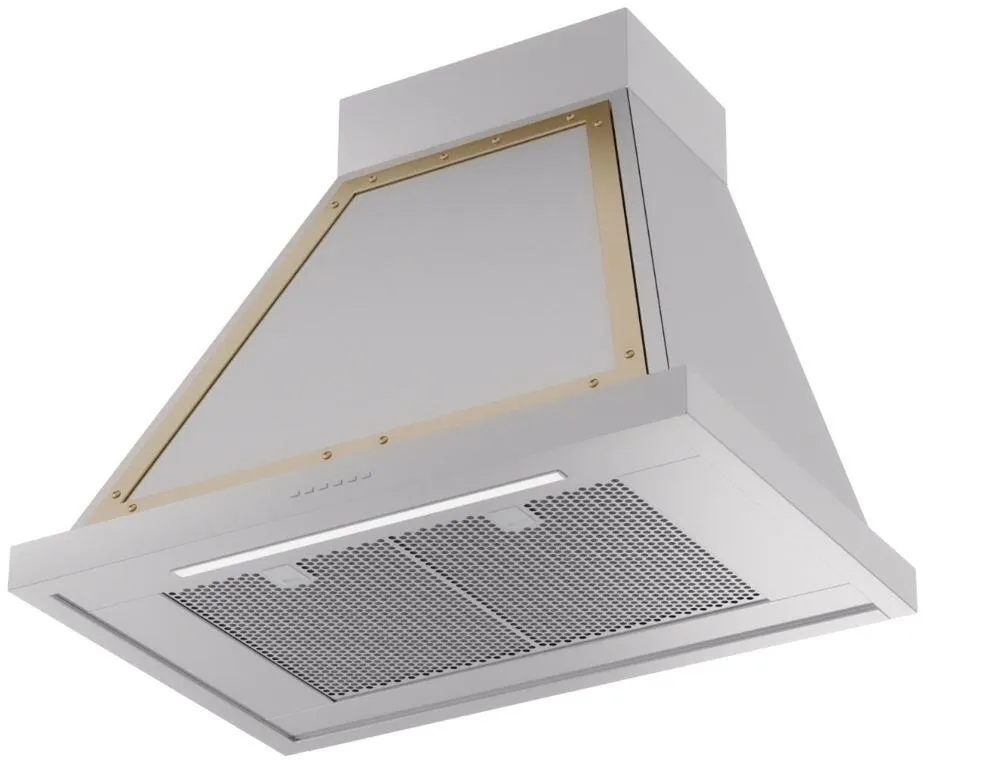Ilve UANB30SSG Nostalgie 30 Inch Stainless Steel Wall Mount Range Hood