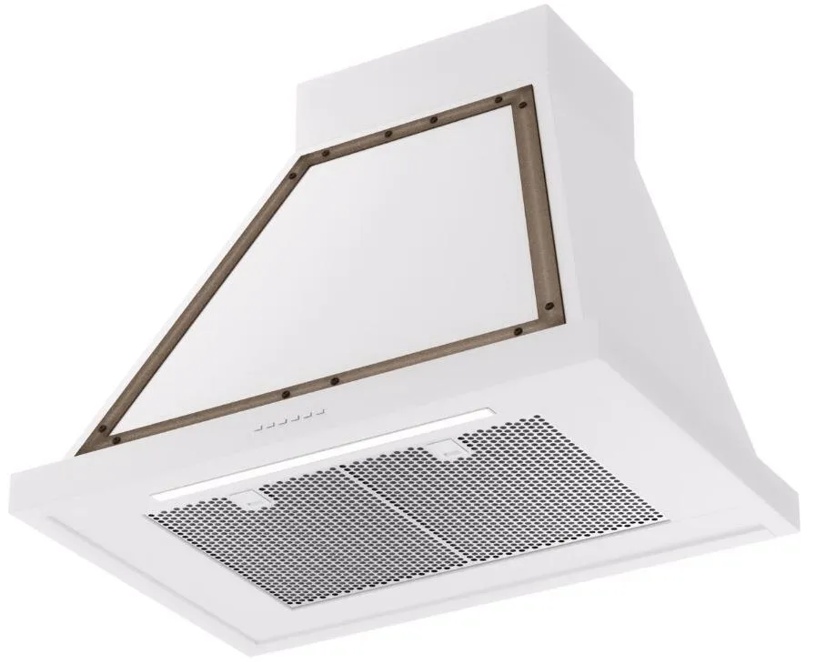 Ilve UANB30WHB Nostalgie 30 Inch White Wall Mount Range Hood
