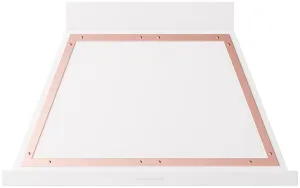 Ilve UANB40WHP Nostalgie 40 Inch White Wall Mount Range Hood