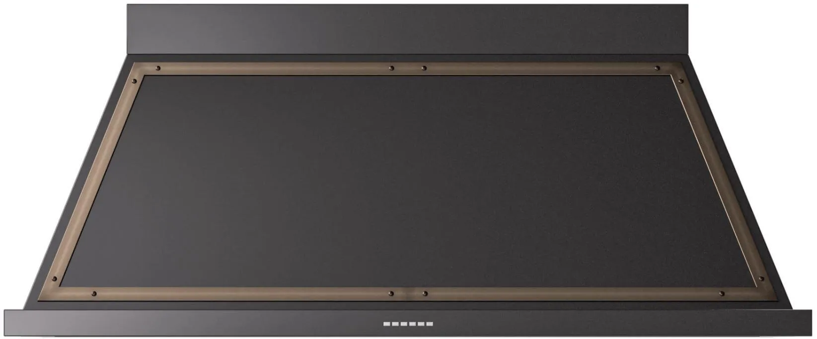 Ilve UANB60BKB Nostalgie 60 Inch Glossy Black Wall Mount Range Hood