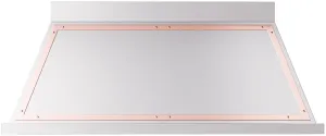 Ilve UANB60SSP Nostalgie 60 Inch Stainless Steel Wall Mount  Range Hood
