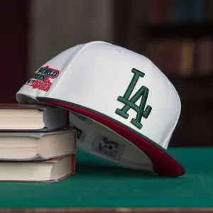 New Era 59Fifty Mlb Los Angeles Dodgers World Series 1981 Two Tone / Red Uv Fitted Cap Limited Time Hot Deal Todays Special Picks